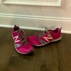 New Balance Pink and Gray Athletic Shoes